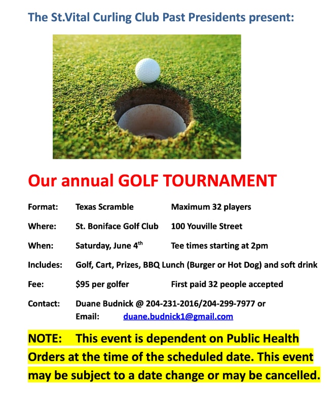 St. Vital Past President's Golf Tournament