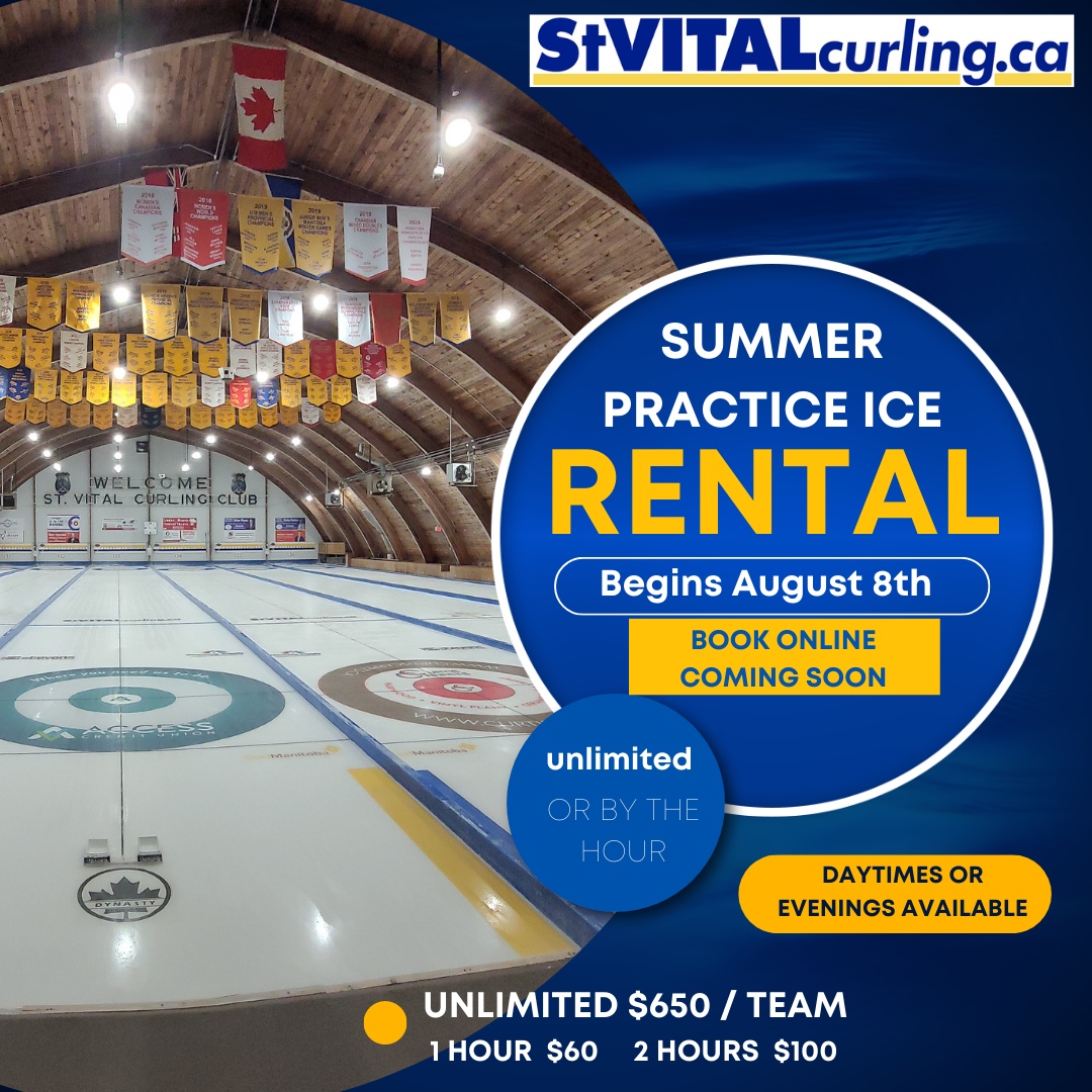 St Vital Summer Practice Ice Rental