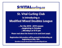 2018-19 Monday Mixed Doubles League