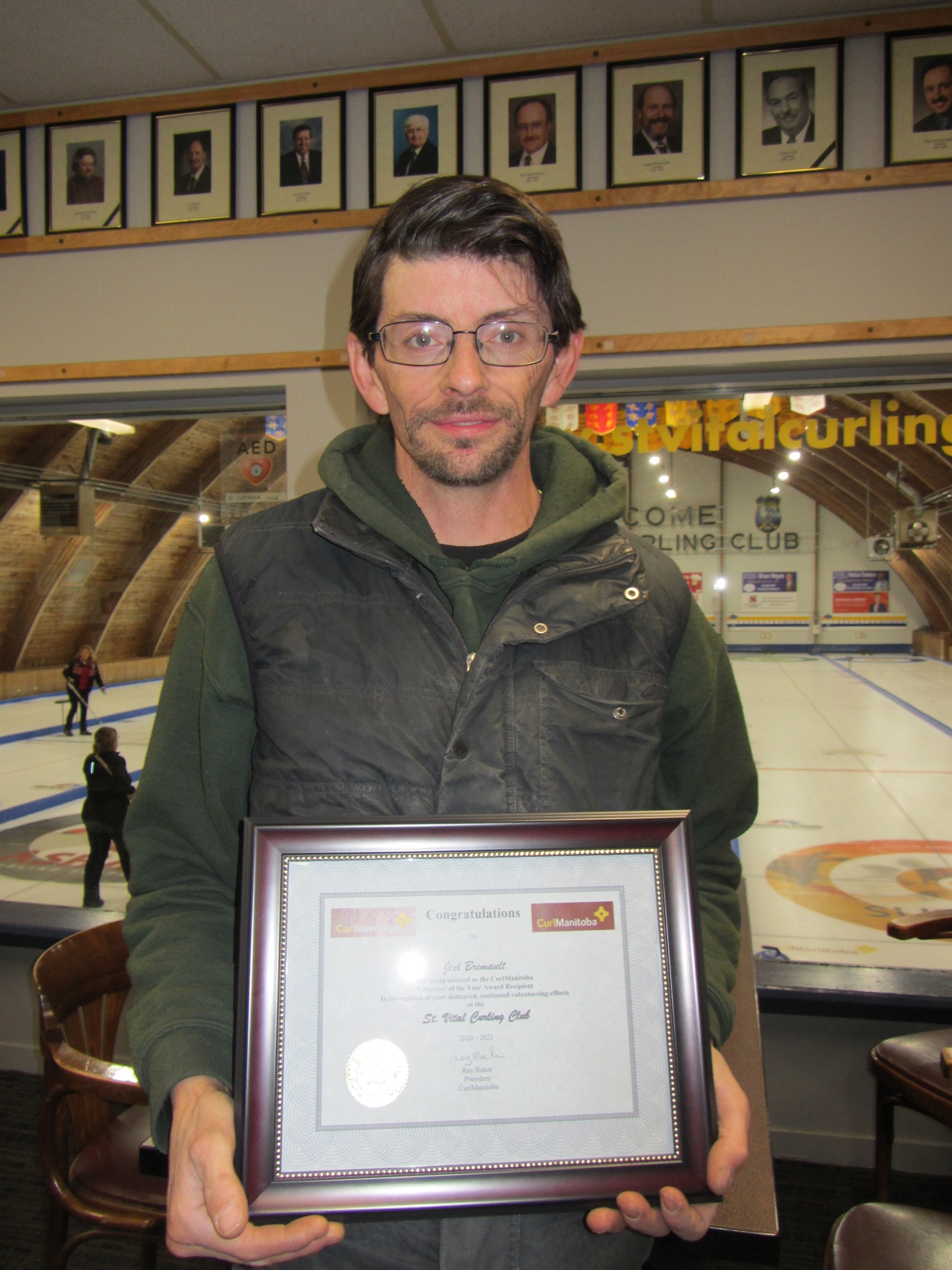 Volunteer Of The Year - Joel Bremault