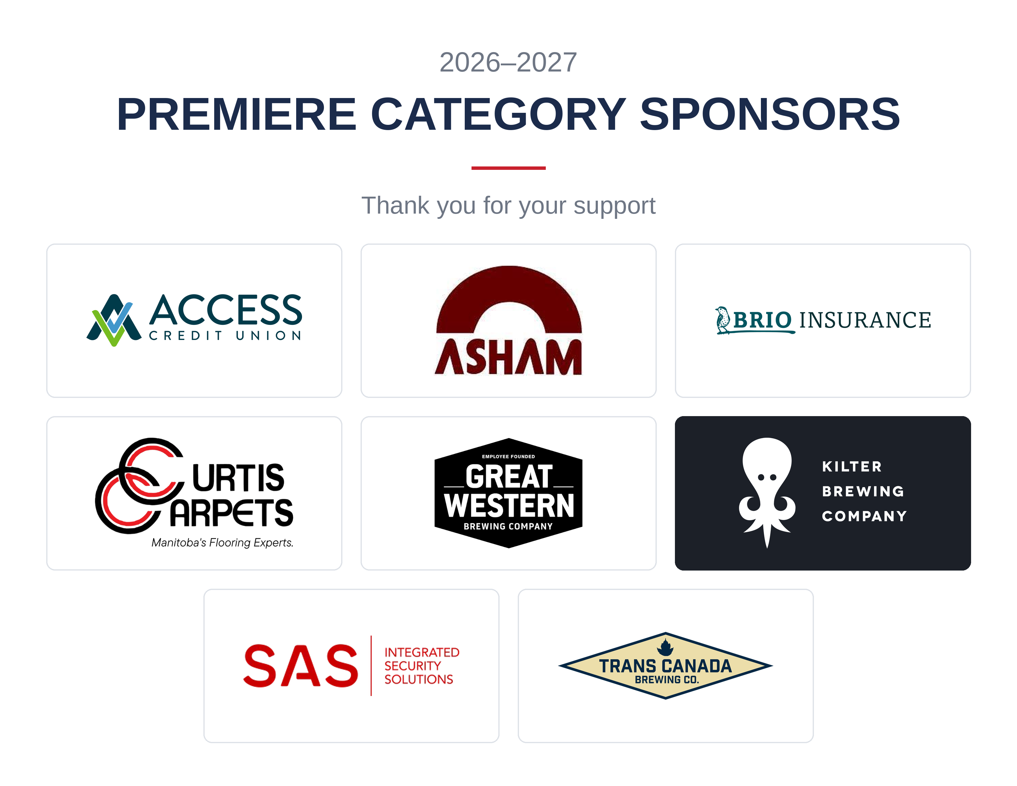 Premiere Sponsors