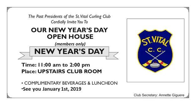 New Year's Day Open House
