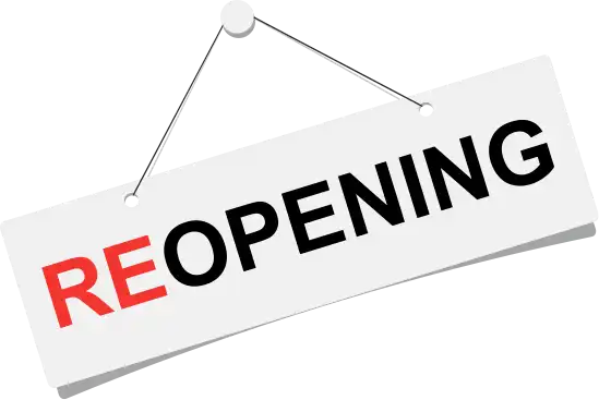 Reopening for 2021-2022